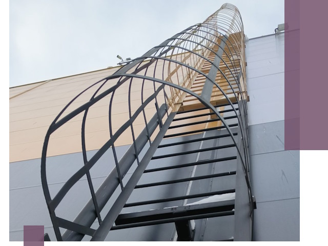 Изготовление и монтаж пожарных лестниц в Киржаче профессионально