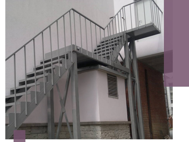 Монтаж пожарных лестниц под ключ в Киржаче с гарантией качества