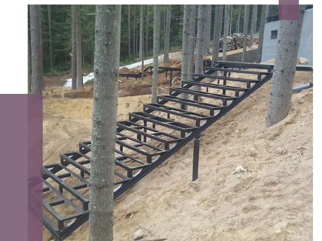 Монтаж металлических лестниц в Киржаче от 13661 руб. 