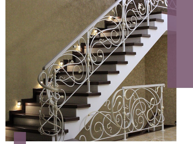 Кованые лестницы под ключ в Киржаче — изготовление и монтаж