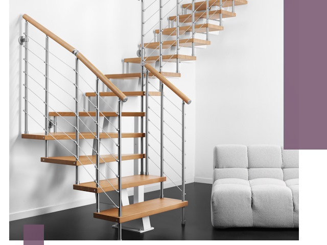 Модульные лестницы под ключ в Киржаче — монтаж и изготовление