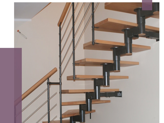 Изготовление модульных лестниц в Киржаче от 11599 руб. 