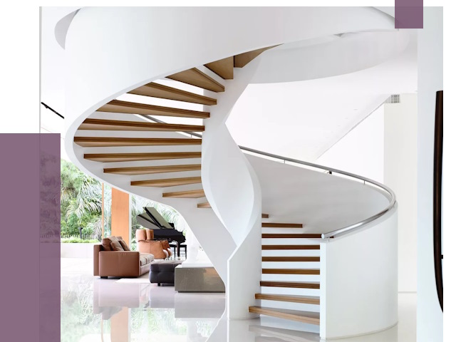 Винтовые лестницы в Киржаче под ключ от 48973 руб. | ПРОЛЁТ-Крж