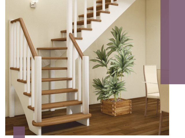 Г-образные лестницы под ключ в Киржаче — изготовление и монтаж