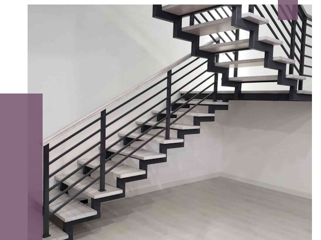 Лестницы на металлокаркасе под ключ в Киржаче от 12888 руб. | ПРОЛЁТ-Крж