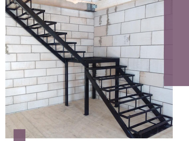 Лестницы на металлокаркасе под ключ в Киржаче — изготовление и монтаж