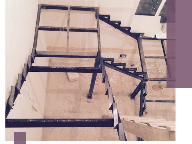 Монтаж лестниц на металлокаркасе в Киржаче быстро и качественно