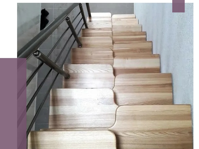 Лестницы гусиный шаг в Киржаче от 13145 руб. под ключ | ПРОЛЁТ-Крж