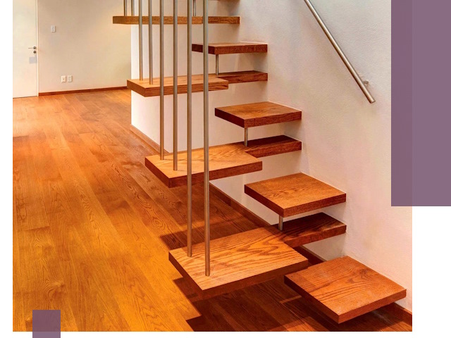 Лестницы «гусиный шаг» на заказ в Киржаче для узких пространств