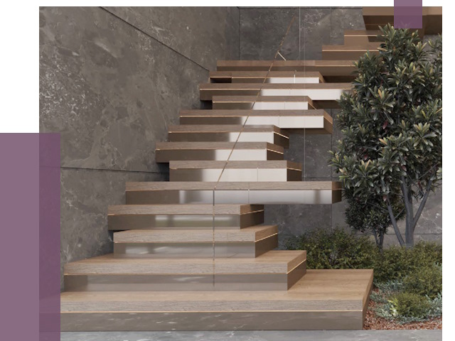 Современные лестницы в Киржаче от 13919 руб. | ПРОЛЁТ-Крж