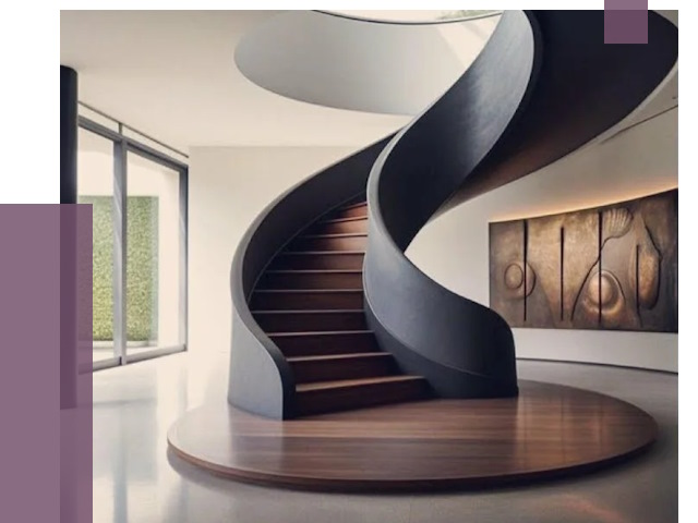 Элитные лестницы под заказ в Киржаче от 190735 руб. — ПРОЛЁТ-Крж