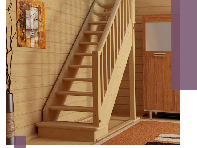 Лестницы эконом класса под ключ в Киржаче — недорого и быстро