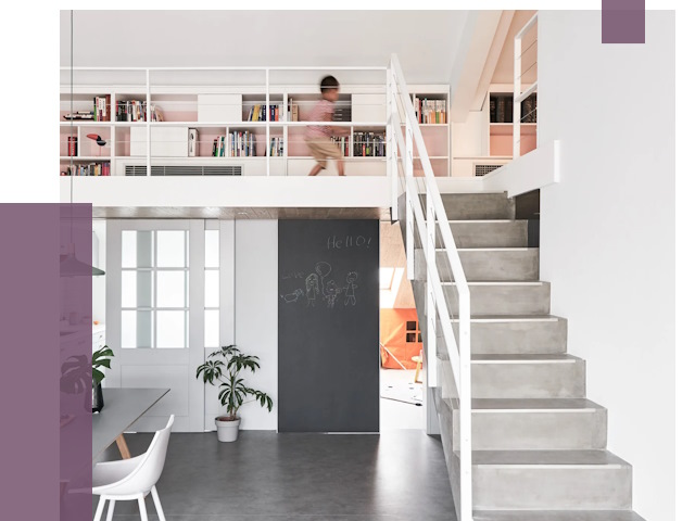 Лестницы для двухуровневой квартиры в Киржаче от 177848 руб. | ПРОЛЁТ-Крж