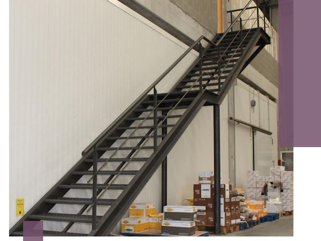 Лестницы для производства в Киржаче — изготовление и монтаж
