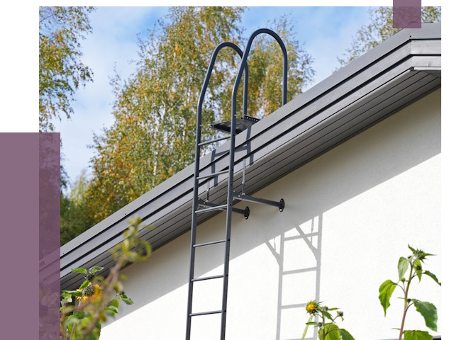 Лестницы на крышу в Киржаче от 19280 руб. — монтаж и монтаж ПРОЛЁТ-Крж