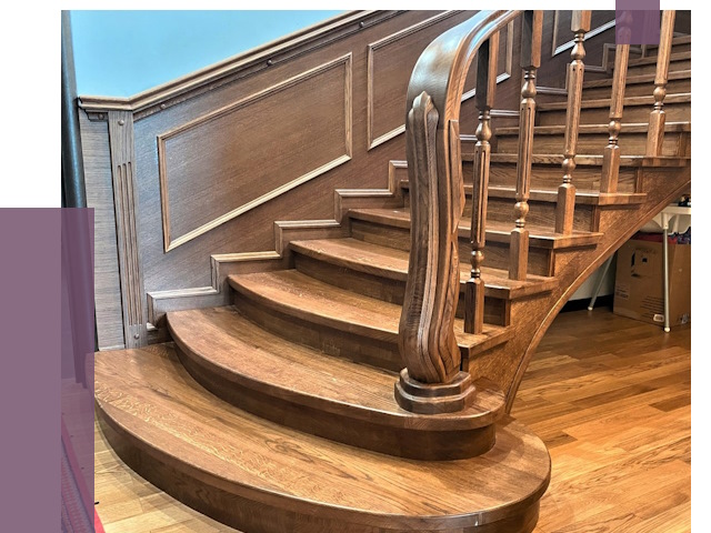 Дубовые лестницы под ключ в Киржаче от 177848 руб. — ПРОЛЁТ-Крж