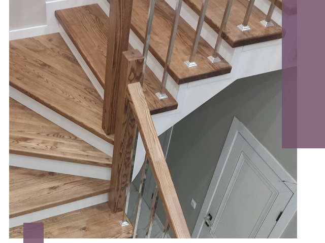 Обшивка металлических лестниц под ключ в Киржаче