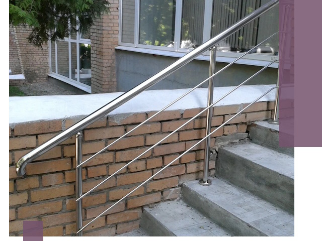 Перила из нержавеющей стали высокого качества в Киржаче