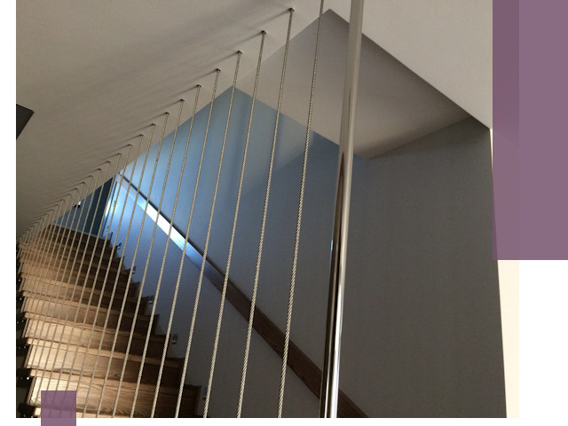 Тросовые перила под ключ в Киржаче — производство и монтаж