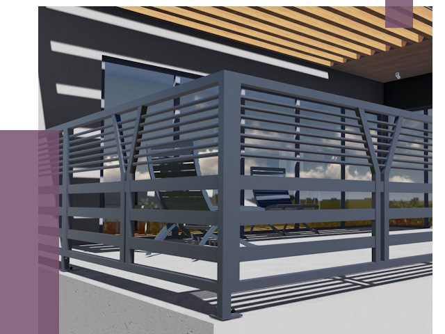 Изготовление балконных ограждений в Киржаче от 10826 руб. | ПРОЛЁТ-Крж