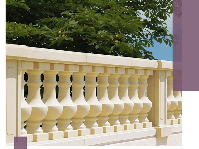 Установка балюстрады в Киржаче: изготовление и монтаж под ключ