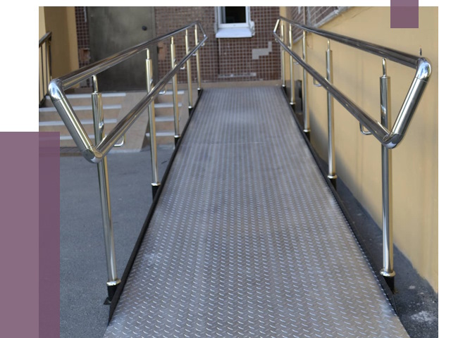 Пандусы в Киржаче от 12372 руб. — установка для инвалидов | ПРОЛЁТ-Крж