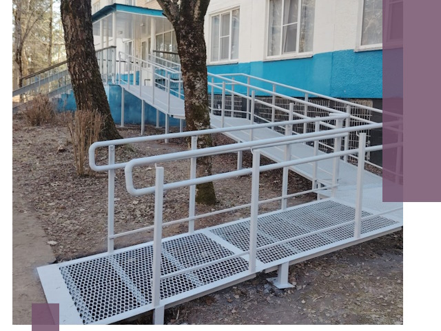 Пандусы под ключ в Киржаче: изготовление, монтаж и демонтаж