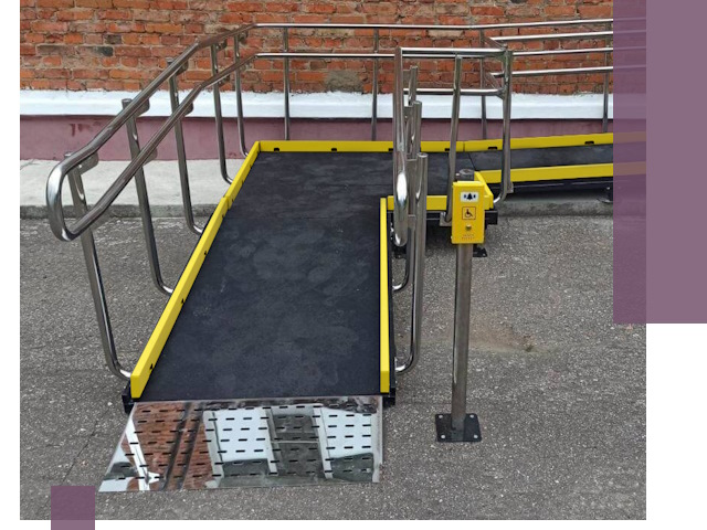 Изготовление наклонных пандусов для инвалидов в Киржаче