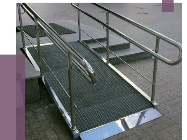 Монтаж пандусов для инвалидов в Киржаче от 8681 руб. под ключ | ПРОЛЁТ-Крж