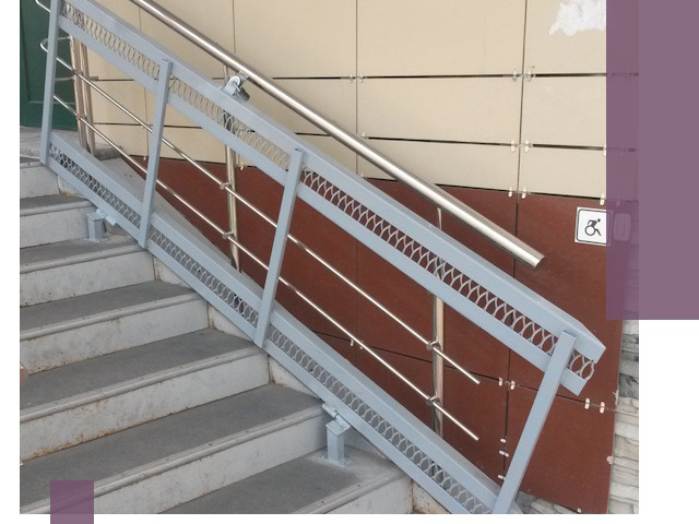 Изготовление откидных пандусов под ключ в Киржаче