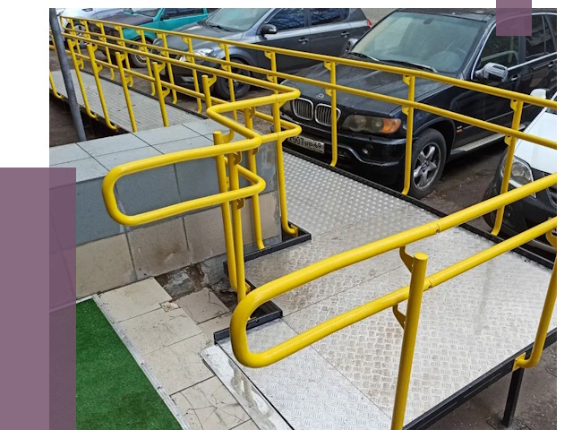 Стационарные пандусы в Киржаче от 12372 руб. | ПРОЛЁТ-Крж