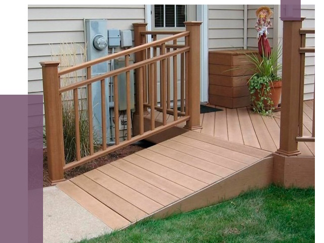 Пандус на крыльцо в Киржаче под ключ от 7836 руб.