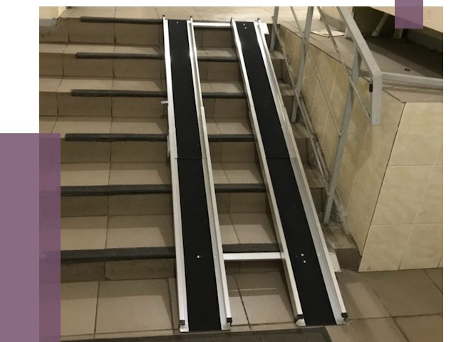 Установка пандуса в подъезд в Киржаче от 8042 руб. под ключ | ПРОЛЁТ-Крж