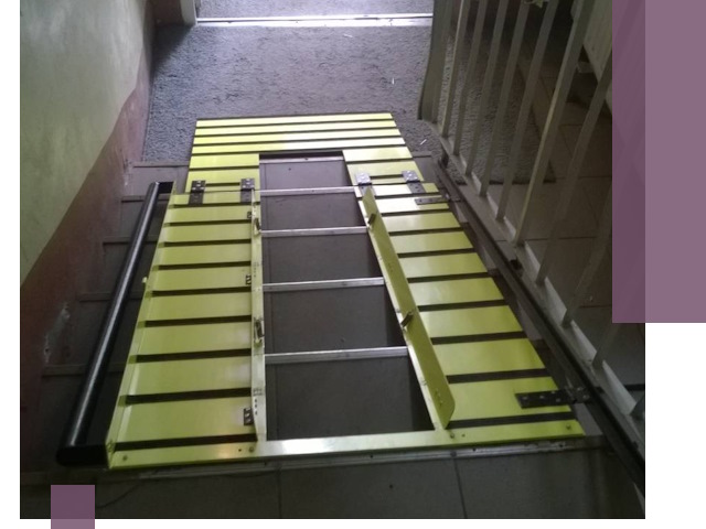 Профессиональный монтаж пандуса в подъезд в Киржаче