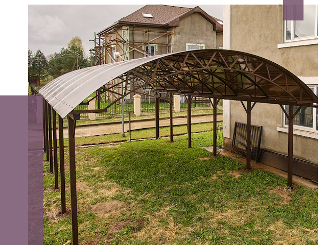 Демонтаж навесов в Киржаче от 4640 руб. — разборка и вывоз | ПРОЛЁТ-Крж