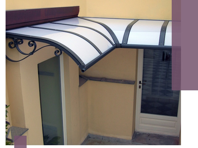 Монтаж козырьков любой сложности в Киржаче под ключ