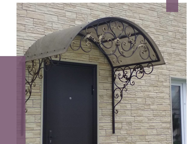 Ремонт козырьков в Киржаче от 7475 руб.  | ПРОЛЁТ-Крж