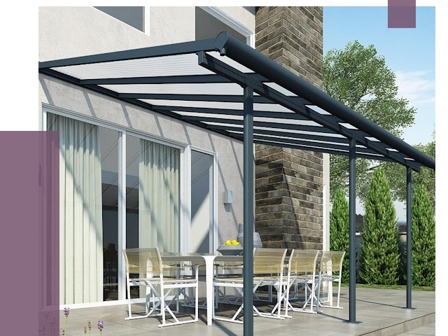 Навесы пристенные в Киржаче от 9176 руб. — монтаж и установка | ПРОЛЁТ-Крж