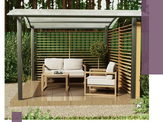 Навесы для дачи в Киржаче: изготовление, монтаж и демонтаж