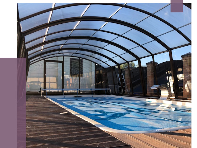 Навесы для бассейна в Киржаче от 16908 руб. под ключ | ПРОЛЁТ-Крж