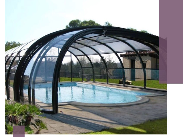 Навесы для бассейна в Киржаче: изготовление и монтаж под ключ