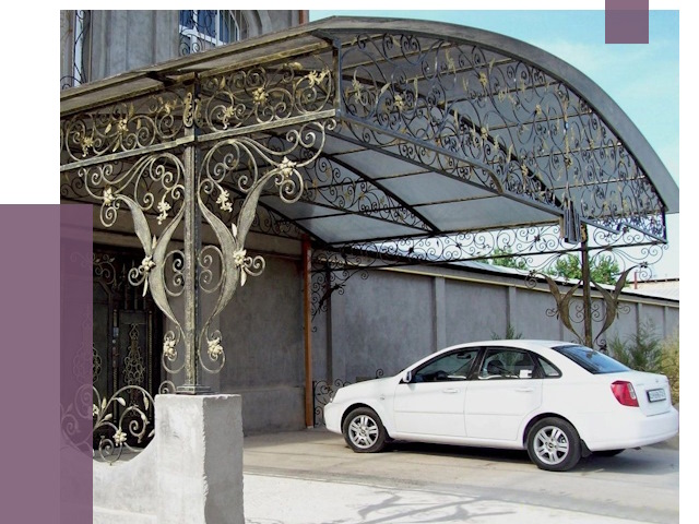 Кованые навесы в Киржаче от 14692 руб. | ПРОЛЁТ-Крж