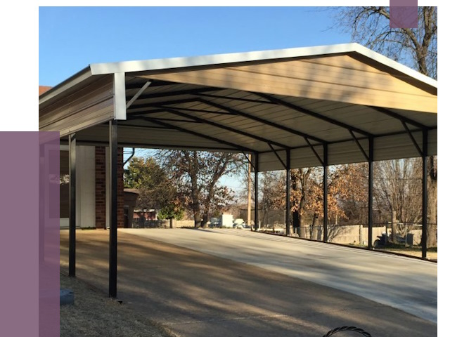 Двускатные навесы в Киржаче от 8093 руб.  | ПРОЛЁТ-Крж