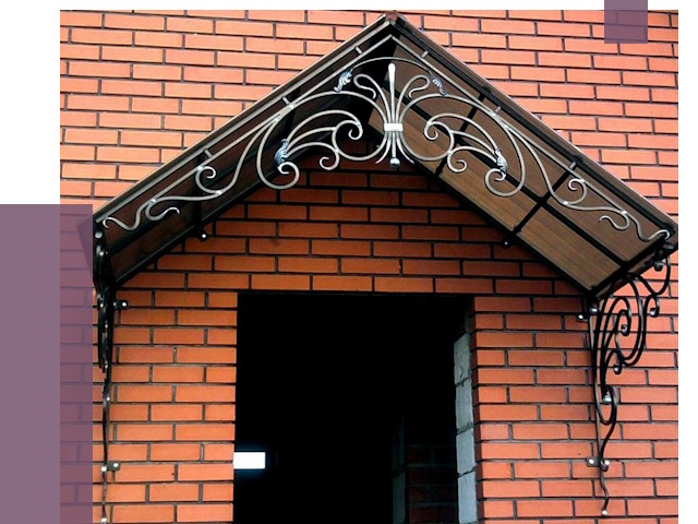 Металлические козырьки в Киржаче от 10774 руб. 