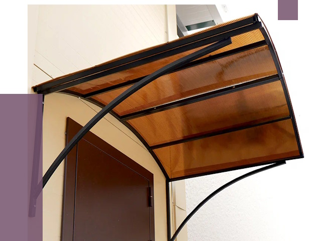 Недорогие козырьки в Киржаче от 7650 руб.  | ПРОЛЁТ-Крж