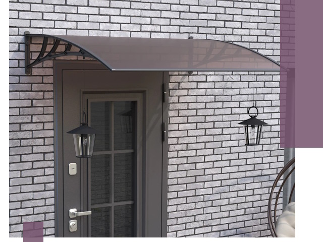 Недорогие козырьки и навесы под ключ в Киржаче