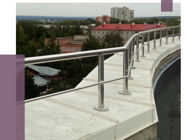 Парапеты и ограждения кровли в Киржаче от 5000 руб.