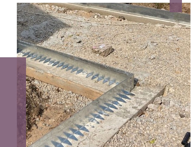 Нержавеющие бордюры в Киржаче от 4846 руб. под ключ | ПРОЛЁТ-Крж