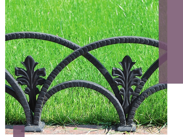 Декоративные металлические бордюры под ключ в Киржаче