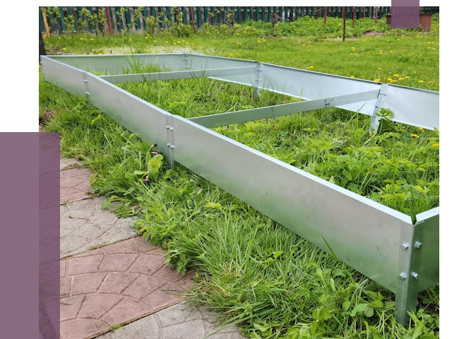 Металлические бордюры для грядок в Киржаче от 1804 руб. 